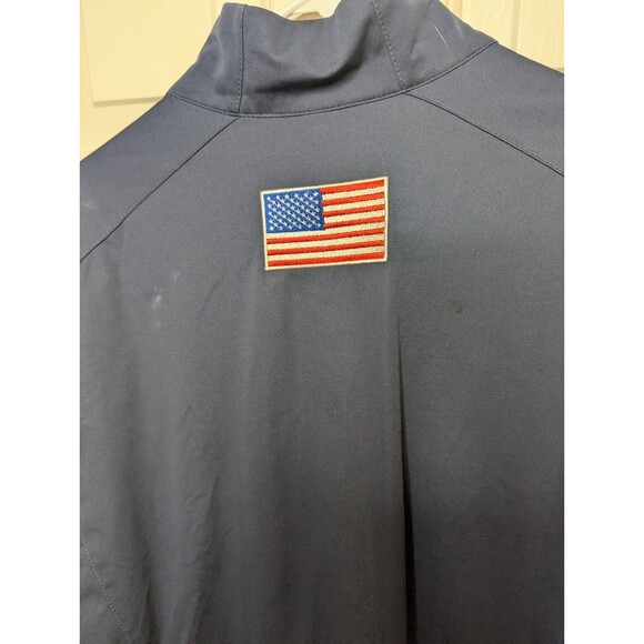 Port Authority Windbreaker Jacket Mens Blue 2XL American Cup 2019 Traverse City - Picture 6 of 6